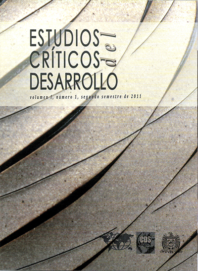 Revista Estudios Críticos del Desarrollo 1