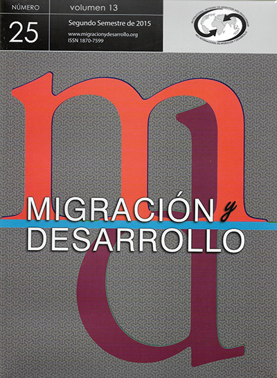 Revista Migración y Desarrollo 25