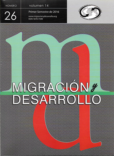 Revista Migración y Desarrollo 26