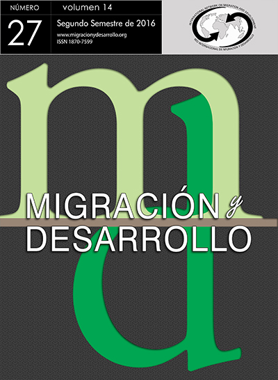 Revista Migración y Desarrollo 27